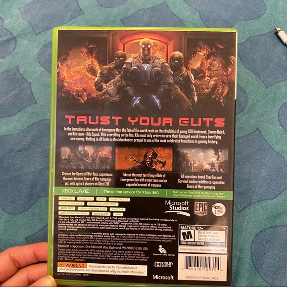 Gears Of Wars Xbox 360 - Picture 2 of 3